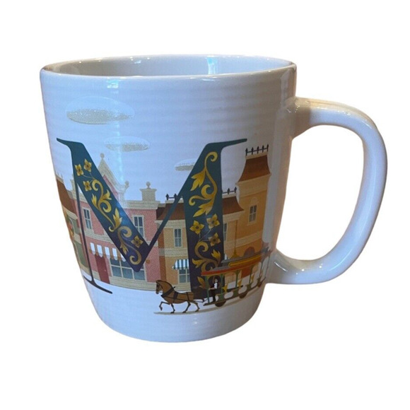 DISNEY PARKS MUG - ABC COLLECTION - LETTER 